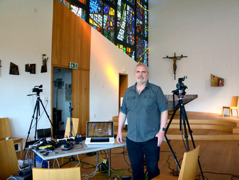 Jean-Claude Boillat, diacre, réalisateur de l'événement