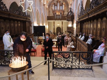 Saint-Ursanne, messe patronale du 20 décembre 2020