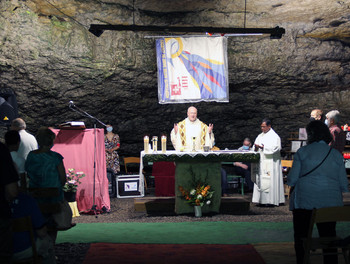 Assomption à la grotte Sainte-Colombe 