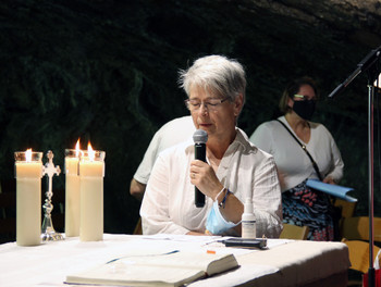 Assomption à la grotte Sainte-Colombe 