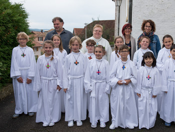 premières des communions à Glovelier