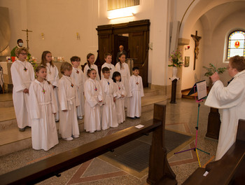 premières des communions à Glovelier