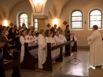 premières des communions à Glovelier