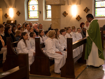 premières des communions à Glovelier