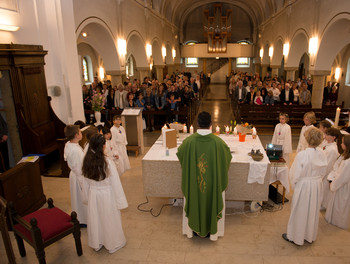 premières des communions à Glovelier