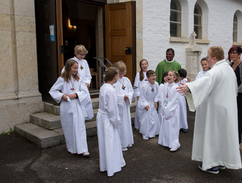 premières des communions à Glovelier