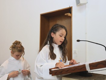 Première communion Courfaivre