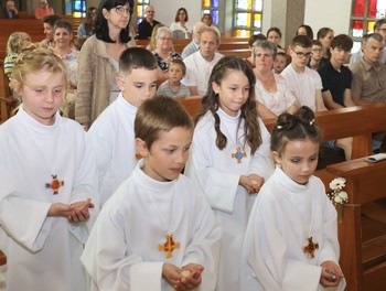 Première communion Courfaivre