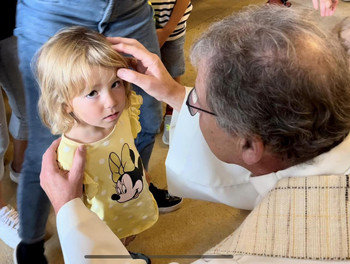 Semaine du Vorbourg, La bénédiction des petits enfants