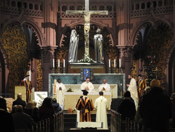Messe honneur Benoit XVI 5 janvier 2023 Neuchâtel 
