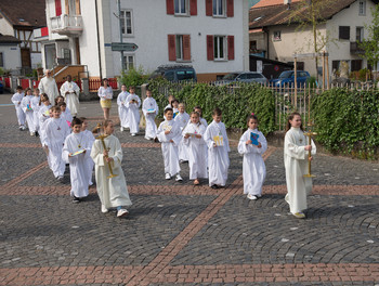 Première communion, Bassecourt, 21 mai 2023