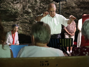 Grotte de Sainte Colombe, Assomption 2023