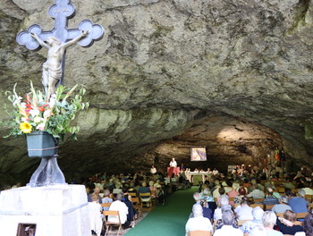 Grotte de Sainte Colombe, Assomption 2023