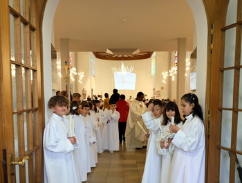 Première communion, Courtételle, 28 avril 2024