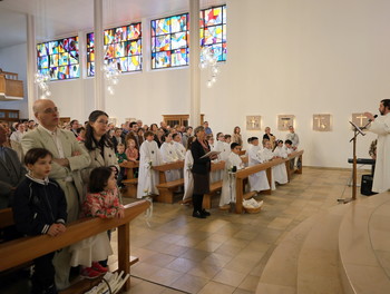 Première communion, Courtételle, 28 avril 2024