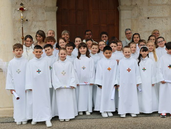 Première communion, Courtételle, 28 avril 2024