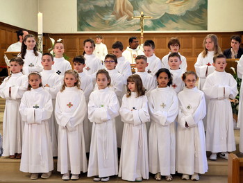Première communion, Bassecourt, 12 mai 2024