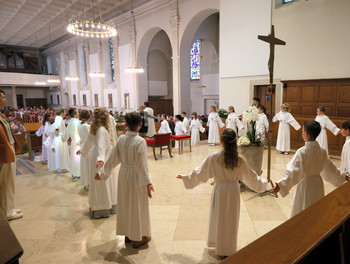 Première communion, Bassecourt, 12 mai 2024