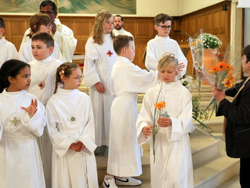 Première communion, Bassecourt, 12 mai 2024