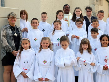 Première communion, Bassecourt, 12 mai 2024
