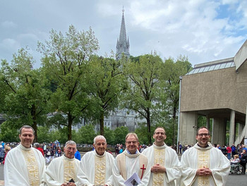 Lourdes pèlerinage 2025 - cérémonie d'ouverture