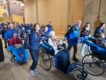 Lourdes pèlerinage 2025 - cérémonie d'ouverture
