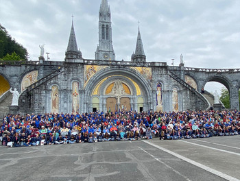 Lourdes pèlerinage 2025 - cérémonie d'ouverture