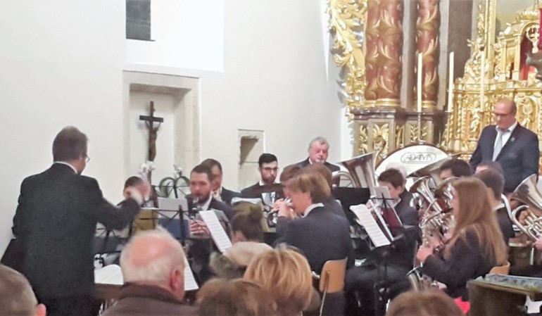 Concert de Noël de Ste-Cécile de Montignez-Damphreux-Lugnez et de la fanfare de Boncourt, Montignez, 18 décembre 2016 