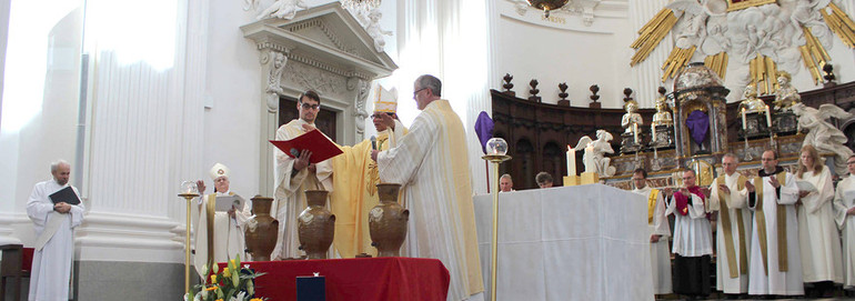 Messe chrismale à Soleure, 15 avril 2014