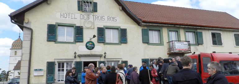 L'Hôtel des trois rois à Bonfol