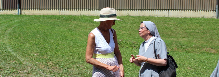 Fête-Dieu et remerciements à Sr-Marie-Laure