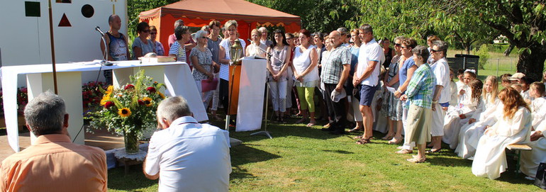 Fête-Dieu et remerciements à Sr-Marie-Laure