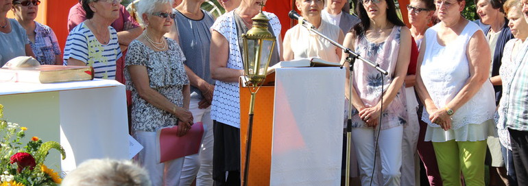 Fête-Dieu et remerciements à Sr-Marie-Laure