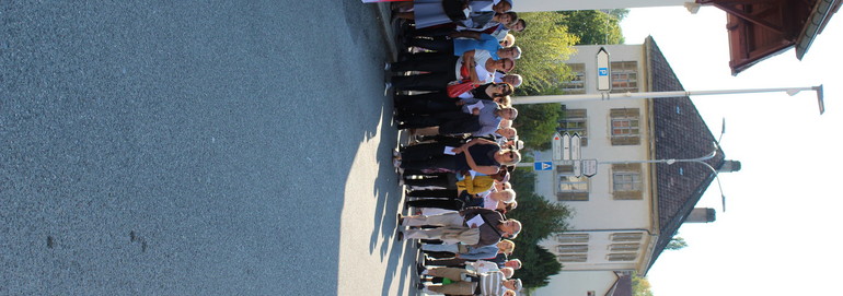 Procession à la statue de St-Nicolas de Boncourt, Clôture de la semaine, 24 sept 2017