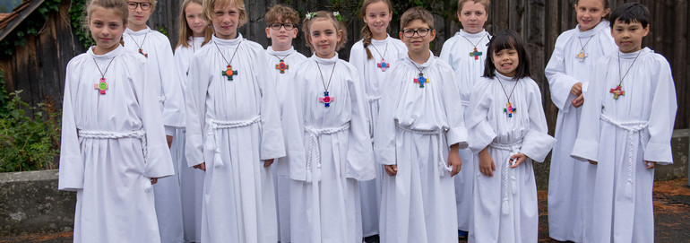 premières des communions à Glovelier