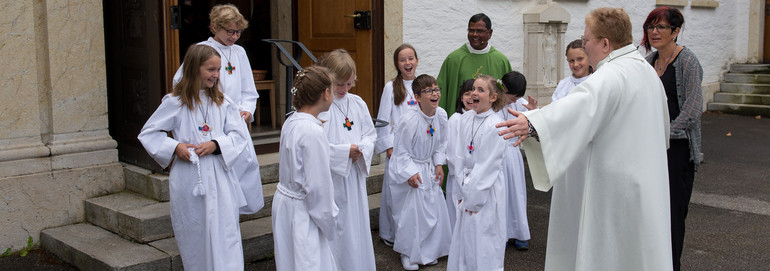 premières des communions à Glovelier