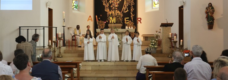 Première communion Courfaivre