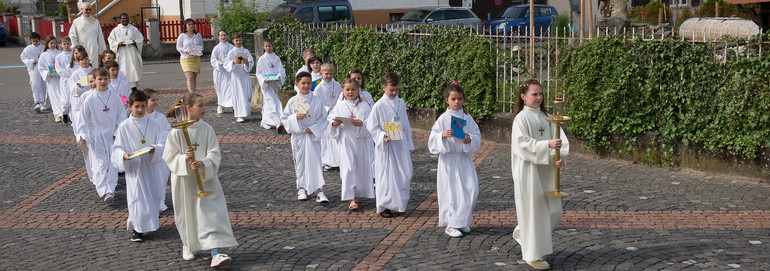 Première communion, Bassecourt, 21 mai 2023