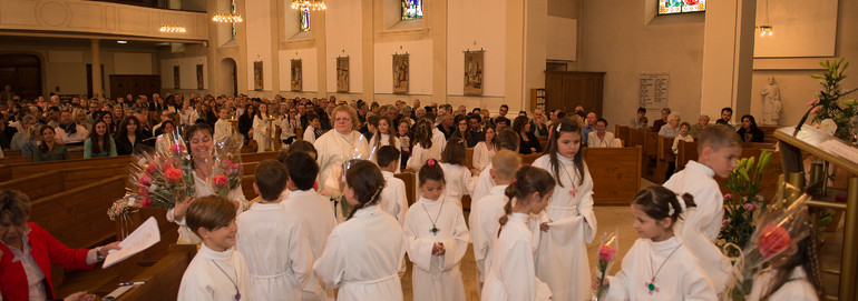 Première communion, Bassecourt, 21 mai 2023