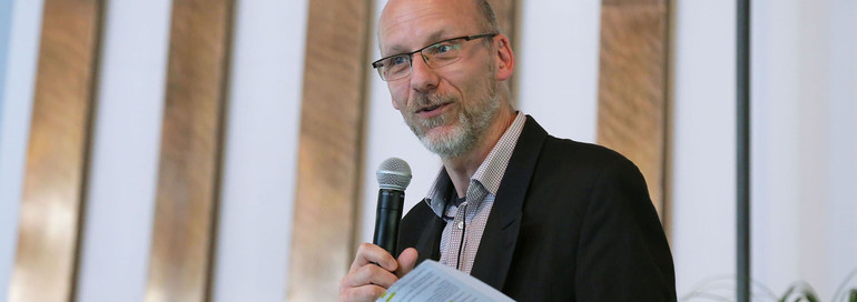 Fabien Hünenberger a vécu sa première assemblée générale en tant que directeur de cath-info | © Bernard Hallet