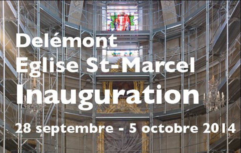 Inauguration de l'église Saint-Marcel rénovée