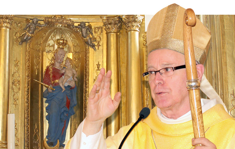 Mgr Daucourt à la fête du Vorbourg