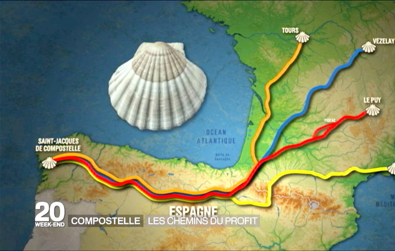 Compostelle : les chemins du profit