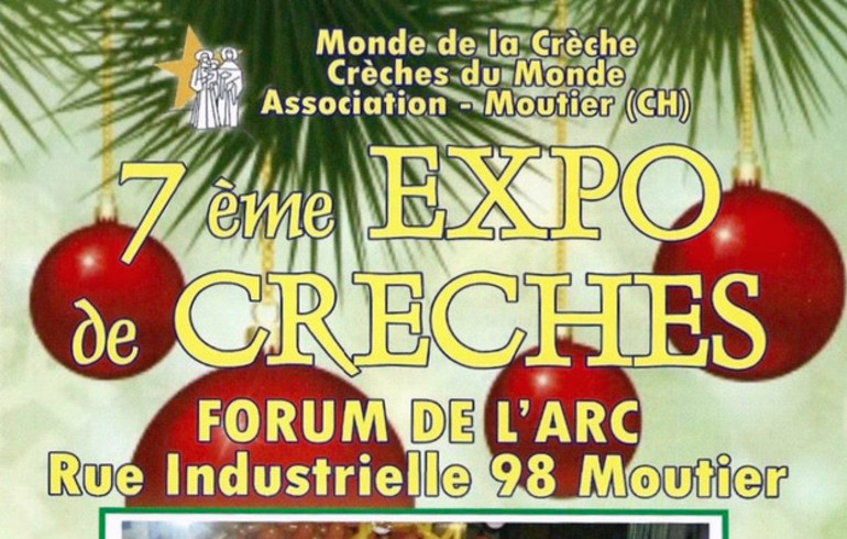 Plus de 160 crèches exposées à Moutier