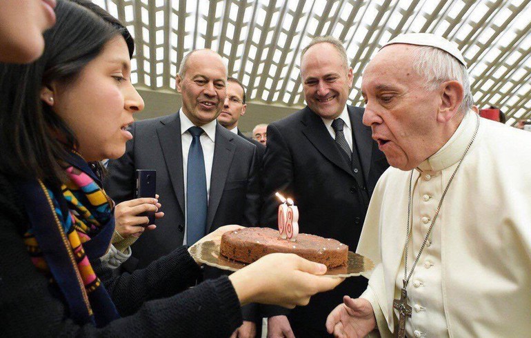 Le pape François fête ses 80 ans !