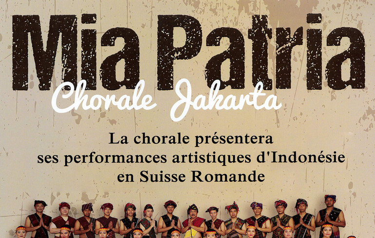 La chorale Mia Patria de Jakarta en concert