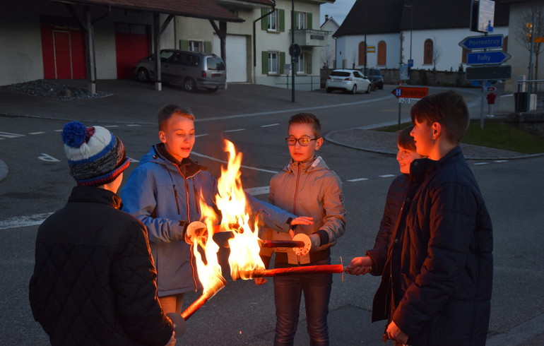 Les Montées vers Pâques dans le Jura pastoral