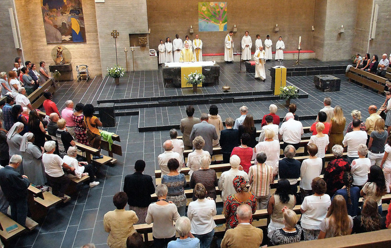 Messe télévisée de Pâques à Bienne