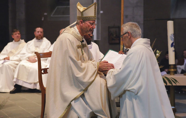 Ordination diaconale de Bernard Litzler, directeur de Cath-Info