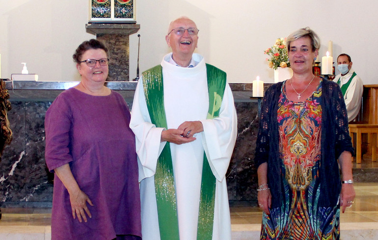 Messe de remerciements pour quatre agents pastoraux